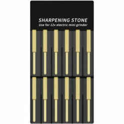 HAPPYSHOPPING 12 Pieces Embouts De Tronçonneuse Affuteuse Diamant Plaque Titane Lime De Tronçonneuse Electrique Haute Durete, Modele: 4,8 Mm - Modele : 48 mm