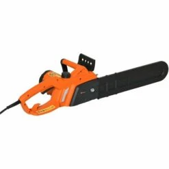DURHAND Tronçonneuse électrique 2000 W 40 Cm 13 M/s - Faible Rebond - Tronçonneuse Silencieuse Et Puissante à Fil - Chaine Acier Alliage Alu. ABS - Orange Noir - Orange -TronçOnneuse Et Accessoire Sales 38978012 5