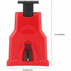 ECHOO Haute Qualité Électrique Tronçonneuse Aiguiseur, Portable Chaîne Scie Lame Aiguiseur Tronçonneuse Dents Affûteuse Kit Universel Pierre À Aiguiser Grinder Outils(Rouge) -TronçOnneuse Et Accessoire Sales 40117950 4