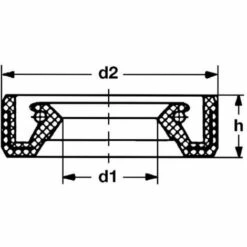 UNIVERSEL Joint D'étanchéité 13x19x4mm GOPART 96400031320GP -TronçOnneuse Et Accessoire Sales 40901058 2