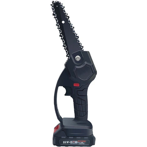 HAPPYSHOPPING Scie A Bois A Une Main Rechargeable Pour Tronçonneuse Electrique Sans Fil De 6 Pouces Pour Le Jardinage, La Taille, Modele : Noir, Norme Europeenne 3 HAPPYSHOPPING Scie A Bois A Une Main Rechargeable Pour Tronçonneuse Electrique Sans Fil De 6 Pouces Pour Le Jardinage, La Taille, Modele : Noir, Norme Europeenne