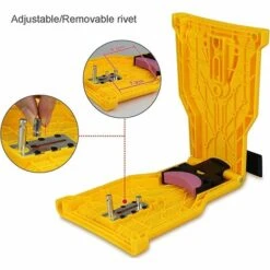 TANABATA Affuteuse De Chaine Pour Tronconneuse, Chaîne De Désherbeur, Avec 4 Pièces Pierre à Aiguiser Remplaçable (Vert) -TronçOnneuse Et Accessoire Sales 42415029 4
