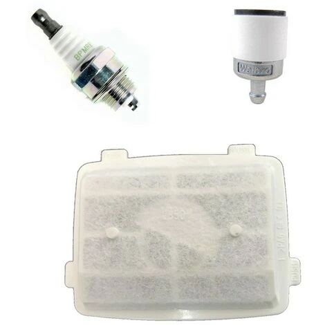 Kit Entretien Tronçonneuse Echo CS3510- Filtre - Crepine- Bougie 3 Kit Entretien Tronçonneuse Echo CS3510- Filtre - Crepine- Bougie
