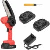 HAPPYSHOPPING Yuclam Mini Tronçonneuse A Main Sans Fil Tronçonneuse 6 Pouces 21V Tronçonneuse Electrique Tronçonneuse A Une Main Avec Protection Anti-eclaboussures Verrou De Securite Pour Le Jardinage D'arbres De Coupe De Bois Coupe Buisson, Modele: Prise UE 2 HAPPYSHOPPING Yuclam Mini Tronçonneuse A Main Sans Fil Tronçonneuse 6 Pouces 21V Tronçonneuse Electrique Tronçonneuse A Une Main Avec Protection Anti-eclaboussures Verrou De Securite Pour Le Jardinage D'arbres De Coupe De Bois Coupe Buisson, Modele: Prise UE -TronçOnneuse Et Accessoire Sales 42723643 1