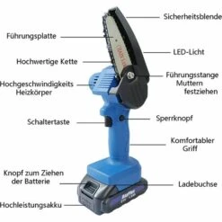 DAY PLUS Avec 2 Piles Mini-tronçonneuse Avec Batterie 4 Pouces Petite Tronçonneuse à La Scie à Tronçonneuse à La Chaîne à La LED à Deux Batteries Et 2 Chaînes, Serrure De Sécurité, Tronçonneuse électrique Adaptée à L'horticulture / Arbres / En Bois De Jardin 8 DAY PLUS Avec 2 Piles Mini-tronçonneuse Avec Batterie 4 Pouces Petite Tronçonneuse à La Scie à Tronçonneuse à La Chaîne à La LED à Deux Batteries Et 2 Chaînes, Serrure De Sécurité, Tronçonneuse électrique Adaptée à L'horticulture / Arbres / En Bois De Jardin -TronçOnneuse Et Accessoire Sales 43458826 2