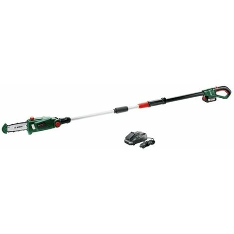 Bosch Scie à Chaîne Sans Fil Télescopique Chaîne Universal Pole 18 / Batterie 1x Avec 2,5 Ah 3 Bosch Scie à Chaîne Sans Fil Télescopique Chaîne Universal Pole 18 / Batterie 1x Avec 2,5 Ah