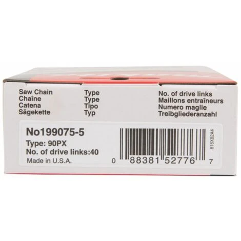 Makita Chaîne 25cm 1.1mm 3/8 Pouce 4 Makita Chaîne 25cm 1.1mm 3/8 Pouce – Image 2