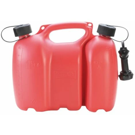 Hünersdorff Jerrycan PROFESSIONNEL 6 + 3 L HD-PE Rouge, Accessoires Approuvés Par L'ONU Noir 3 Hünersdorff Jerrycan PROFESSIONNEL 6 + 3 L HD-PE Rouge, Accessoires Approuvés Par L'ONU Noir