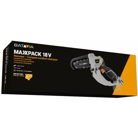 Batavia Scie à Chaîne Sans Fil 18V Nexxaw - V2 / 1x Batterie 2.0 Ah 6 Batavia Scie à Chaîne Sans Fil 18V Nexxaw - V2 / 1x Batterie 2.0 Ah – Image 4