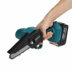 DMTOOL 26V Mini Scie électrique Brushless 4 Pouces Thermostat Sans Fil Tron?onneuse Bleu 2PCS 15000mAh Battary -TronçOnneuse Et Accessoire Sales 44099285 3