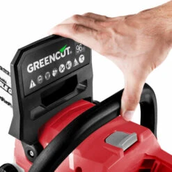 Tronconneuse à Batterie Au Lithium 56V (non Incluse) Et Vitesse Maximale De 19m/s, épée 16" (Oregon) + étui à épée, écran LCD - Greencut GS560L -TronçOnneuse Et Accessoire Sales 4436180 3