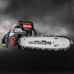 ELEM GARDEN TECHNIC Tronçonneuse Rechargeable 40V (2x20V) - Guide Et Chaîne Oregon - Livrée Avec 2 Batteries Et Chargeur -TronçOnneuse Et Accessoire Sales 46301064 5