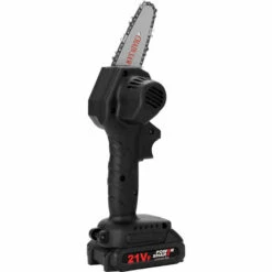 Tronçonneuse à Batterie KKmoon Mini Scie à Chaîne électrique Sans Fil Pour La Maison Scie à Chaîne Portative Pour L'exploitation Forestière Et L'abattage D'arbres Scie à Chaîne électrique Portative Au Lithium Avec Batterie + Chargeur + Chaîne + Clé, Prise -TronçOnneuse Et Accessoire Sales 47158387 4