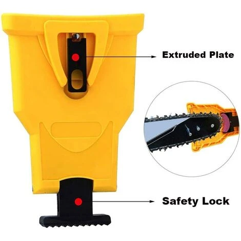 Kit D'affûtage Pour Tronçonneuse Scie Aiguiseur De Chaîne Avec 2pcs Whetstone- Affûteuse Pour 14/16/18/20 Pouces Barre De Scie à Chaîne à Deux Trous,Irisfr 5 Kit D'affûtage Pour Tronçonneuse Scie Aiguiseur De Chaîne Avec 2pcs Whetstone- Affûteuse Pour 14/16/18/20 Pouces Barre De Scie à Chaîne à Deux Trous,Irisfr – Image 3