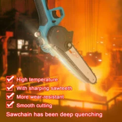 HAPPYSHOPPING Guide De 4 "+ 6" Mini Scie à Chaîne électrique Rechargeable Domestique Scie électrique Au Lithium Portable à Deux Puissances Une Charge, Moteur Brossé, Emballage En Carton, Norme Européenne 220 V 11 HAPPYSHOPPING Guide De 4 "+ 6" Mini Scie à Chaîne électrique Rechargeable Domestique Scie électrique Au Lithium Portable à Deux Puissances Une Charge, Moteur Brossé, Emballage En Carton, Norme Européenne 220 V -TronçOnneuse Et Accessoire Sales 49189972 5