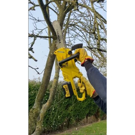 Tronçonneuse 20V à Batterie 4Ah - Coupe De 20cm - Nemura 7 Tronçonneuse 20V à Batterie 4Ah - Coupe De 20cm - Nemura – Image 5