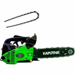 Tronçonneuse Élagueuse Professionnelle 2 Temps 25cc 30cm + 2 Chaînes Oregon - Kapotha