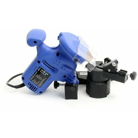 WILTEC XPOtool Affûteuse Chaine De Scie 220W Tronçonneuse Limes 7500 Tr./min Meules Incluses Affûtage 6 WILTEC XPOtool Affûteuse Chaine De Scie 220W Tronçonneuse Limes 7500 Tr./min Meules Incluses Affûtage – Image 4