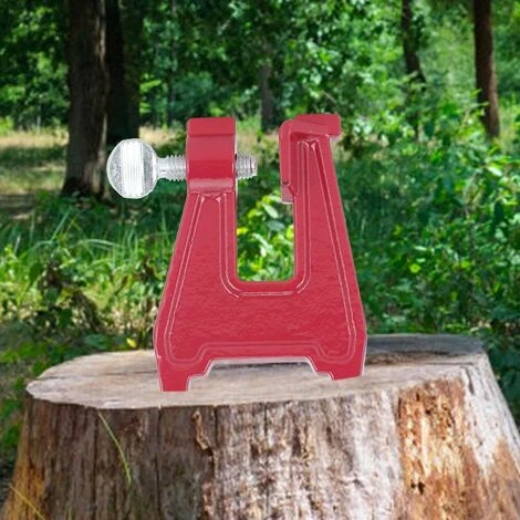 ECHOO Souche De Tronçonneuse, Pince De Guide-chaîne D'outil D'affûtage D'étau D'affûtage De Tronçonneuse Portable Pour Affûter La Chaîne De Scie 4 ECHOO Souche De Tronçonneuse, Pince De Guide-chaîne D'outil D'affûtage D'étau D'affûtage De Tronçonneuse Portable Pour Affûter La Chaîne De Scie – Image 2