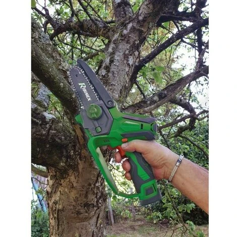 RIBIMEX Elagueuse Batterie 12volt, Guide 153mm, Diamètre Coupe 100mm 3 RIBIMEX Elagueuse Batterie 12volt, Guide 153mm, Diamètre Coupe 100mm