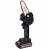 LIFCAUSAL Mini Tronçonneuse, Scie électrique Portable Rechargeable 500 W, Petite Tronçonneuse à Bois Sans Fil Pour La Coupe De Bois De Branche D'arbre, Noir -TronçOnneuse Et Accessoire Sales 52728419 1