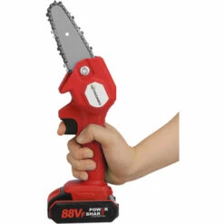 JMAX 4 Pouces Tronçonneuse à Batterie 88VF 1080W 2 Batterie Portable Scie à Chaine Électrique Sans Fil Jardin Logging 9 JMAX 4 Pouces Tronçonneuse à Batterie 88VF 1080W 2 Batterie Portable Scie à Chaine Électrique Sans Fil Jardin Logging -TronçOnneuse Et Accessoire Sales 52732577 3