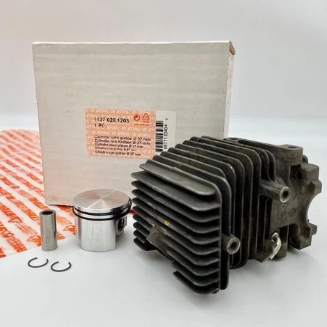 Cylindre + Piston D'origine STIHL Ø 37 Mm MS192T, 11370201203 3 Cylindre + Piston D'origine STIHL Ø 37 Mm MS192T, 11370201203