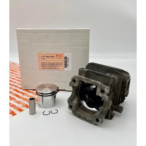Cylindre + Piston D'origine STIHL Ø 37 Mm MS192T, 11370201203 4 Cylindre + Piston D'origine STIHL Ø 37 Mm MS192T, 11370201203 – Image 2