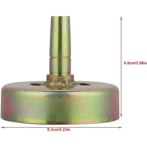 ECHOO Embrayage Tambour En Métal Solide Durable Haute Fiabilité 7T Pignon Fit Pour GX31 / GX35 Moteur Trimmer Chaîne Tondeuse Ventilateur Accessoires De Remplacement Pour Tronçonneuse 4 ECHOO Embrayage Tambour En Métal Solide Durable Haute Fiabilité 7T Pignon Fit Pour GX31 / GX35 Moteur Trimmer Chaîne Tondeuse Ventilateur Accessoires De Remplacement Pour Tronçonneuse – Image 2