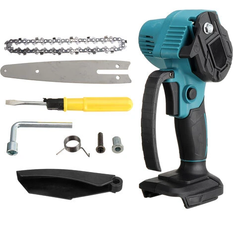 JMAX 88VF 2000W Scie à Chaine électrique Sans Fil Tronconneuse électrique 6 Inches (Machine Seule) Bleu 4 JMAX 88VF 2000W Scie à Chaine électrique Sans Fil Tronconneuse électrique 6 Inches (Machine Seule) Bleu – Image 2