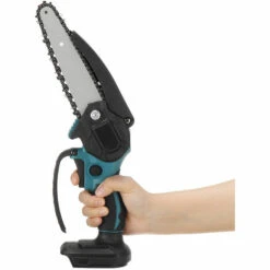 JMAX 88VF 2000W Scie à Chaine électrique Sans Fil Tronconneuse électrique 6 Inches (Machine Seule) Bleu 9 JMAX 88VF 2000W Scie à Chaine électrique Sans Fil Tronconneuse électrique 6 Inches (Machine Seule) Bleu -TronçOnneuse Et Accessoire Sales 53635768 3