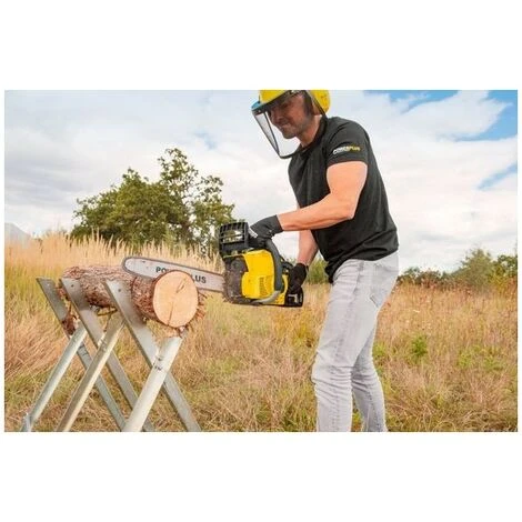 POWER PLUS Tronçonneuse 37.2cc 400mm 4 POWER PLUS Tronçonneuse 37.2cc 400mm – Image 2