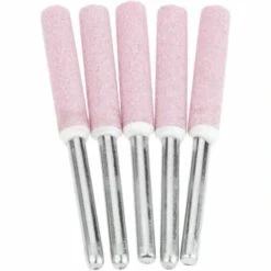 GUAZHUNIFR Limes D'affûtage Pour Polissage De Tronçonneuse , Guazhuni Tête De Polissage De Meulage En Diamant De 4,8 Mm 5 Pièces -TronçOnneuse Et Accessoire Sales 53993702 5