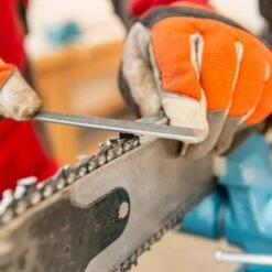 7 Pièces Affuteuse De Tronçonneuse,chaîne Affûtage Avec 4.0 4.8 5.5 Lime Ronde,guide,lime Plate,limes à Aiguilles,poignée,calibre Et Rangement，Starlight -TronçOnneuse Et Accessoire Sales 54053163 4