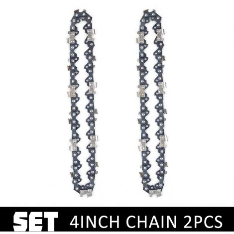 DONTODENT Chaînes Et Guides Tranchants De Avec Pour Scie à Chaîne Accessoires De Tronçonneuse De Haute Qualité Et Durables-Chaîne De 4 Pouces * 2 3 DONTODENT Chaînes Et Guides Tranchants De Avec Pour Scie à Chaîne Accessoires De Tronçonneuse De Haute Qualité Et Durables-Chaîne De 4 Pouces * 2