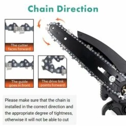 DONTODENT Chaînes Et Guides Tranchants De Avec Pour Scie à Chaîne Accessoires De Tronçonneuse De Haute Qualité Et Durables-Chaîne De 4 Pouces * 2 6 DONTODENT Chaînes Et Guides Tranchants De Avec Pour Scie à Chaîne Accessoires De Tronçonneuse De Haute Qualité Et Durables-Chaîne De 4 Pouces * 2 -TronçOnneuse Et Accessoire Sales 54084913 2