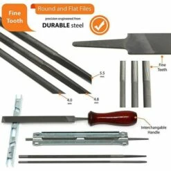 GUAZHUNIFR Kit D'Affûtage Universel Portable Pour Tronçonneuse, Limes 5/32" (4 Mm) / 3/16" (4,8 Mm) / 7/32" (5,5 Mm), Guazhuni 10 GUAZHUNIFR Kit D'Affûtage Universel Portable Pour Tronçonneuse, Limes 5/32" (4 Mm) / 3/16" (4,8 Mm) / 7/32" (5,5 Mm), Guazhuni -TronçOnneuse Et Accessoire Sales 54664972 4