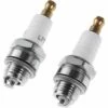 DECKON Bougie D'allumagede Tronçonneuse Et Débroussailleuse Pour Moteur à Deux Temps,2pcs -TronçOnneuse Et Accessoire Sales 54830181 1