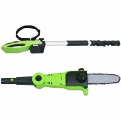 VidaXL Scie à Perche Sans Fil Avec Bloc-piles 20V 1500 MAh Li-ion -TronçOnneuse Et Accessoire Sales 55240747 3