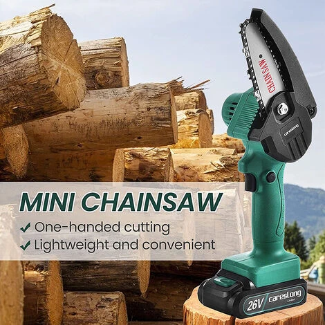 XICHAO Mini Tronçonneuse A Batterie, Petite Tronçonneuse Sans Fil électrique,Piles Tronçonneuse Portative à Une Main,Portable Scie Jardin Rechargeable,avec Valise Et Chargeur 7 XICHAO Mini Tronçonneuse A Batterie, Petite Tronçonneuse Sans Fil électrique,Piles Tronçonneuse Portative à Une Main,Portable Scie Jardin Rechargeable,avec Valise Et Chargeur – Image 5