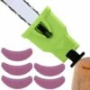 SUPERMARKET Affûteur De Tronçonneuse Avec 5 Pierres D'affûtage Affûteuse De Chaîne De Tronçonneuse Pour Guides De 14 à 20 Pouces Et Barre De Scie à Chaîne à 2 Trous,Superma,vert -TronçOnneuse Et Accessoire Sales 55490079 1