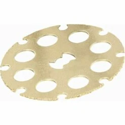 SUPERMARKET Disque De Découpe En Carbure SpeedClic - Disque à Tronçonner Pour Les Bois Et Le PVC, Diamètre 38mm, Accessoires SpeedClic Pour Outils Rotatifs Multifonctions,Superma,or