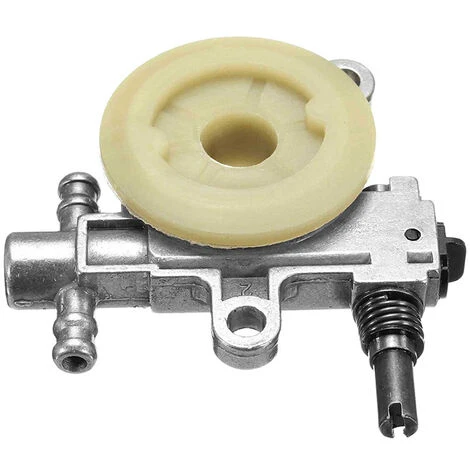 REGALOS Pompe à Huile De Tronçonneuse En Alliage D'aluminium + Plastique 2500/3800 Accessoires Pour Engrenage à Vis Sans Fin De Pompe à Huile 25CC/38CC 3 REGALOS Pompe à Huile De Tronçonneuse En Alliage D'aluminium + Plastique 2500/3800 Accessoires Pour Engrenage à Vis Sans Fin De Pompe à Huile 25CC/38CC