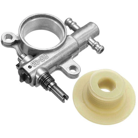 REGALOS Pompe à Huile De Tronçonneuse En Alliage D'aluminium + Plastique 2500/3800 Accessoires Pour Engrenage à Vis Sans Fin De Pompe à Huile 25CC/38CC 4 REGALOS Pompe à Huile De Tronçonneuse En Alliage D'aluminium + Plastique 2500/3800 Accessoires Pour Engrenage à Vis Sans Fin De Pompe à Huile 25CC/38CC – Image 2