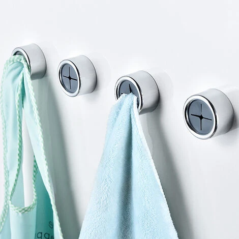 LIFCAUSAL Porte-serviettes De Cuisine Rond Auto-adhésif Porte-serviettes Support Mural Crochet Pour Serviettes à Main Porte-serviettes Cintre Pour Porte D'armoire 3 LIFCAUSAL Porte-serviettes De Cuisine Rond Auto-adhésif Porte-serviettes Support Mural Crochet Pour Serviettes à Main Porte-serviettes Cintre Pour Porte D'armoire