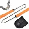 AIDUCHO Scie à Chaîne De Poche En Plein Air Outil De Jardin 33 Dent 24 Pouces Portables Camping Portable Survivant Fil De Scie à Glissière à La Main Outil De Camping Outil De Survie Scie à Glissière Manuelle En Acier Au Manganèse -TronçOnneuse Et Accessoire Sales 56758382 1