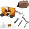 DECKON Gabarit Daffûtage De Chaîne, Gabarits Daffûtage De Tronçonneuse Portables, Gabarit Daffûtage De Chaîne De Tronçonneuse, Chainsaw Sharpener Kit Avec 1 Tête De Meulage -TronçOnneuse Et Accessoire Sales 57178738 1