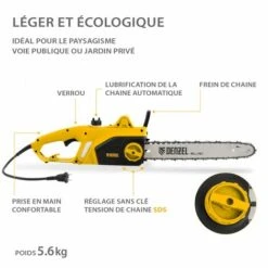 DENZEL - Tronçonneuse électrique - 1,8 KW  -TronçOnneuse Et Accessoire Sales 57355871 3