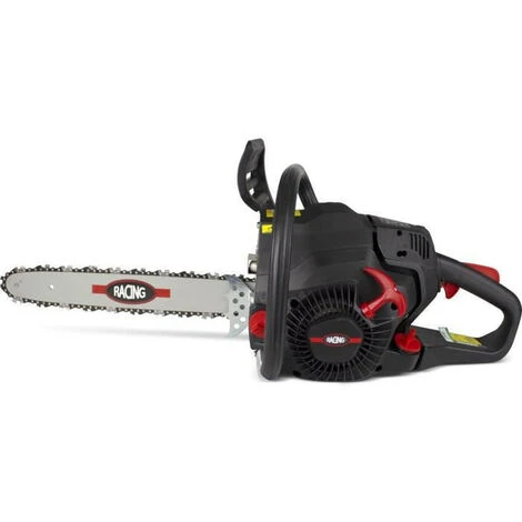 BUILDER Tronçonneuse Thermique - Démarrage Manuel Avec Lanceur - RACING - 49 Cm³ 45.7 Cm - Guide Et Chaîne Racing 4 BUILDER Tronçonneuse Thermique - Démarrage Manuel Avec Lanceur - RACING - 49 Cm³ 45.7 Cm - Guide Et Chaîne Racing – Image 2