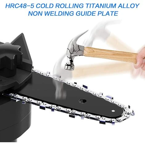 Cisea Mini Tronçonneuse, Tronçonneuse électrique 10,2 Cm 12 V Avec 1 Batterie, Mini Tronçonneuse Sans Fil à Verrouillage De Sécurité, Tronçonneuse Portable à Une Main Pour Bois, Arbres, Branches 7 Cisea Mini Tronçonneuse, Tronçonneuse électrique 10,2 Cm 12 V Avec 1 Batterie, Mini Tronçonneuse Sans Fil à Verrouillage De Sécurité, Tronçonneuse Portable à Une Main Pour Bois, Arbres, Branches – Image 5